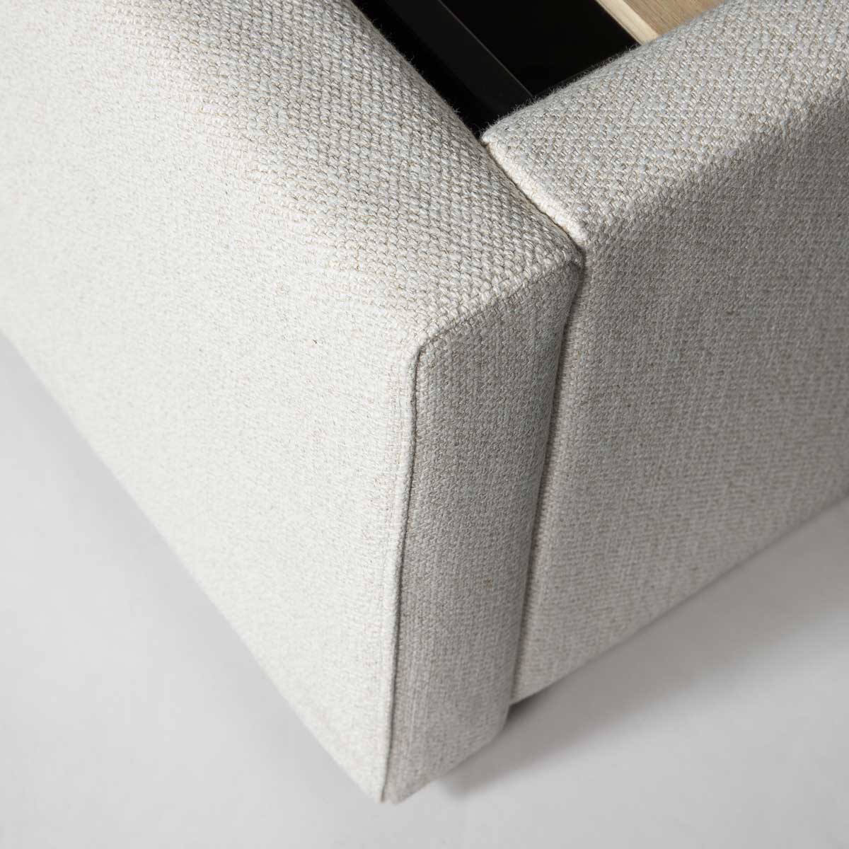 Josie Queen Bed - Cream