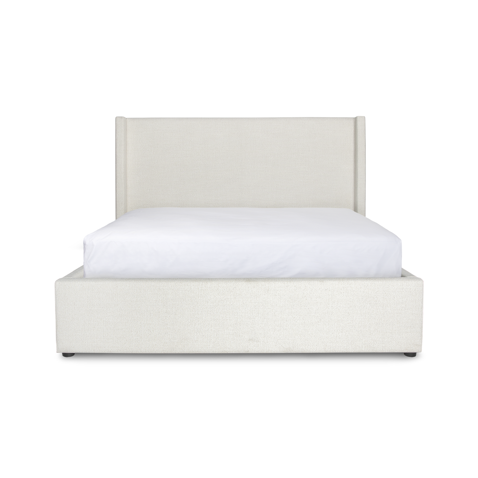 Josie Queen Storage Bed - Cream