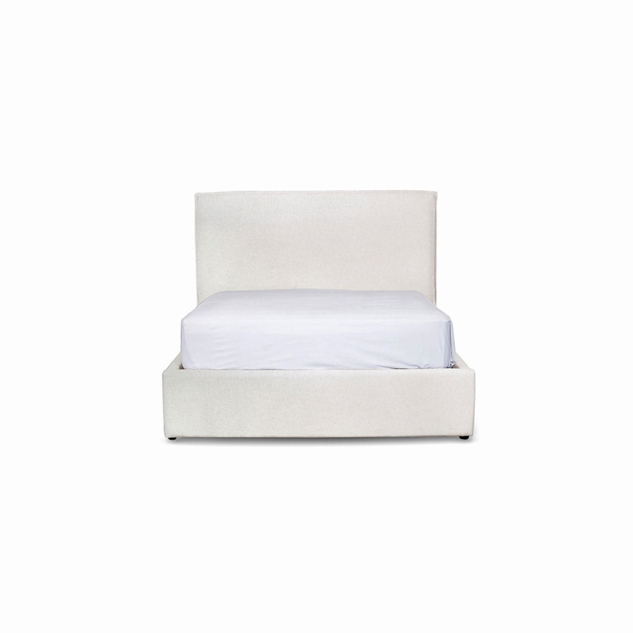 Julia Double Storage Bed - Cream