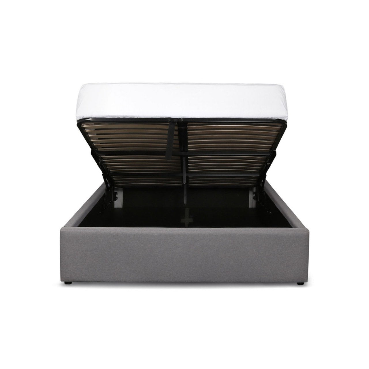 Justin Queen Storage Bed - Greige