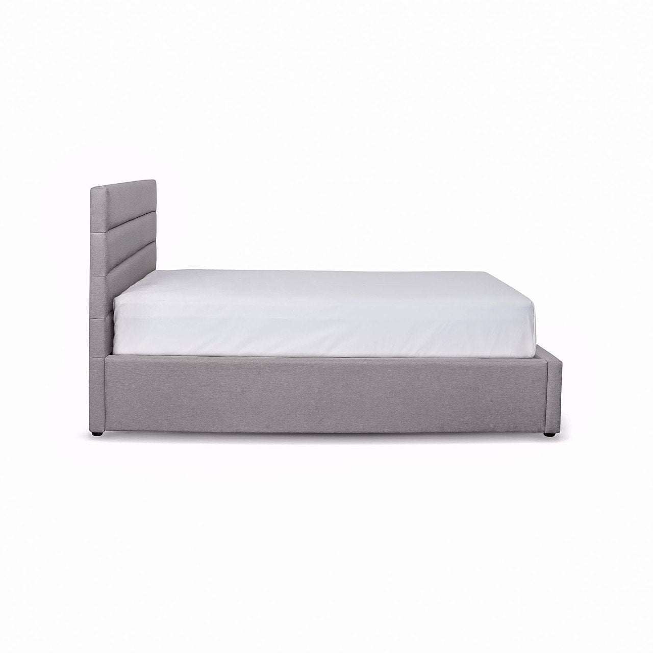 Justin Double Storage Bed - Greige