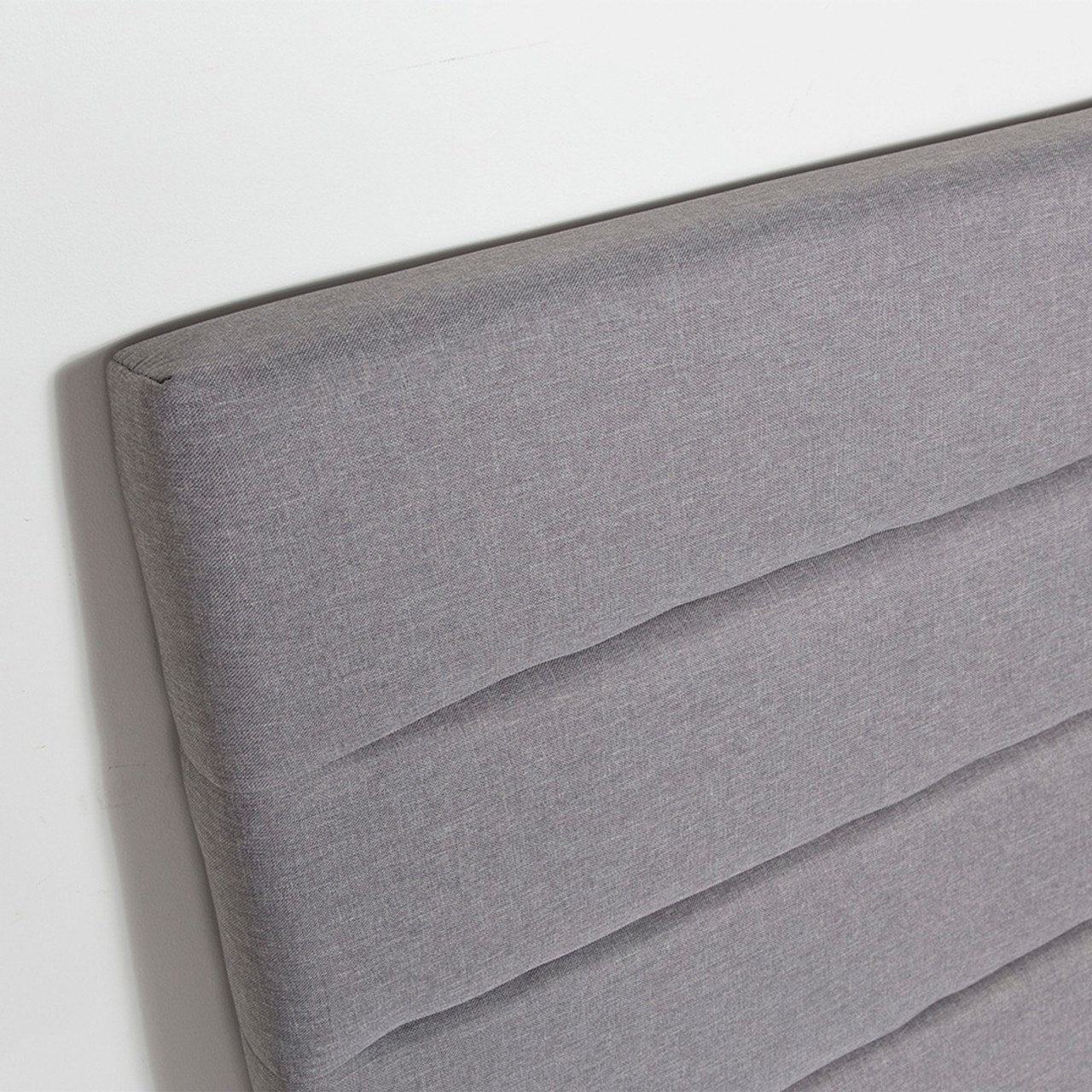 Justin Double Bed - Greige