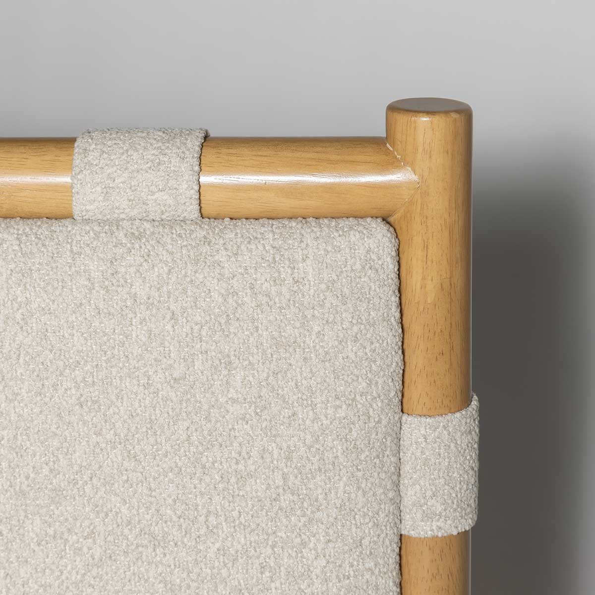 Laval Queen Bed - Buff