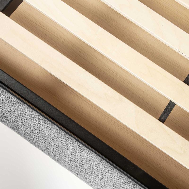 Lourdes King Storage Drawer Bed - Dune