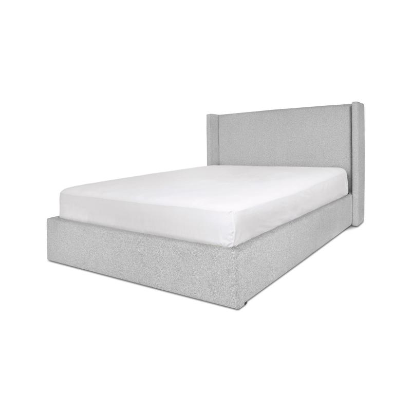 Lourdes King Storage Drawer Bed - Dune