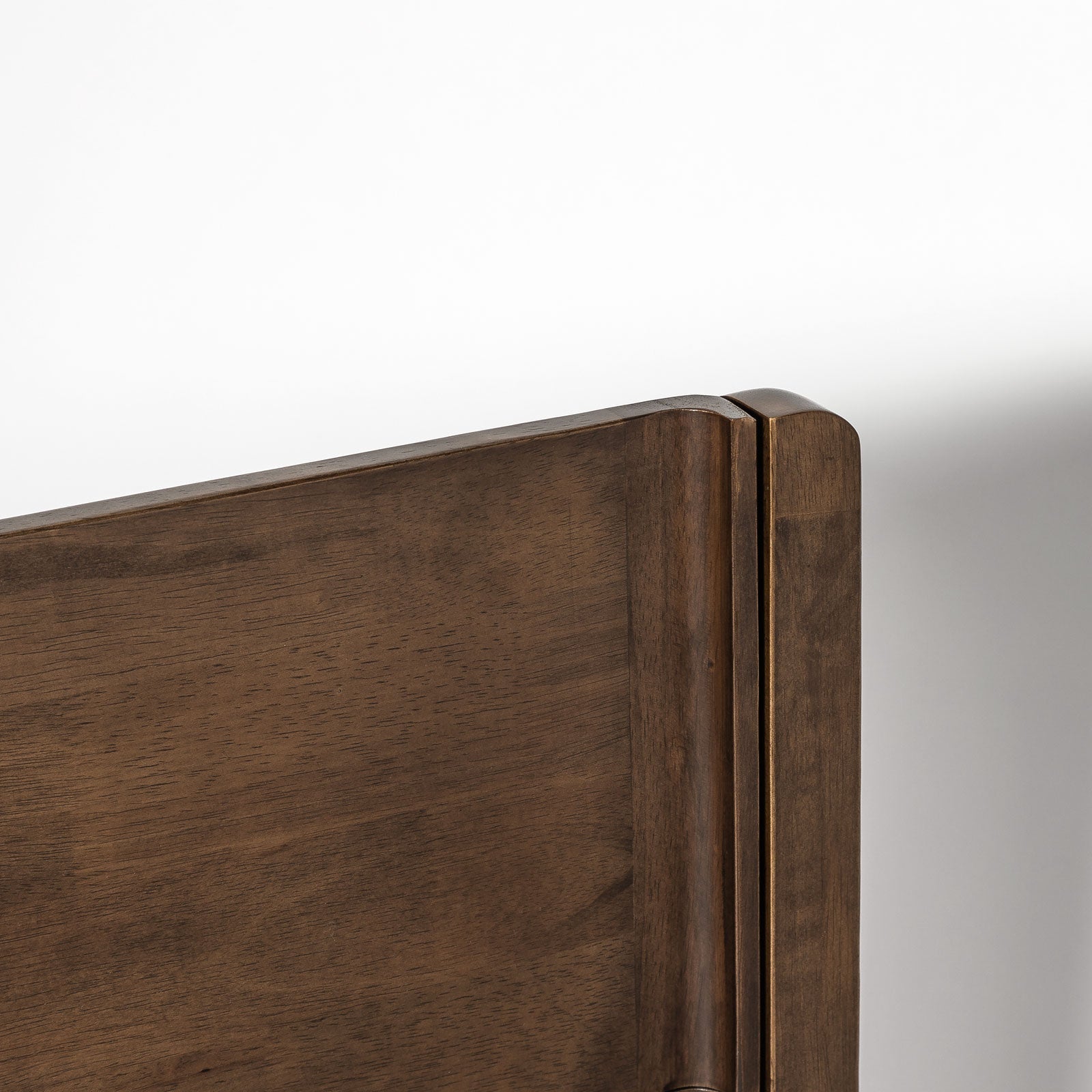 Luna Wood Tool-Free Queen Bed - Coffee