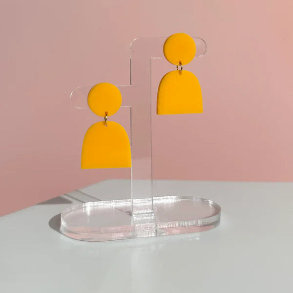 Lad Earrings - Mango Orange | Combinist Goods