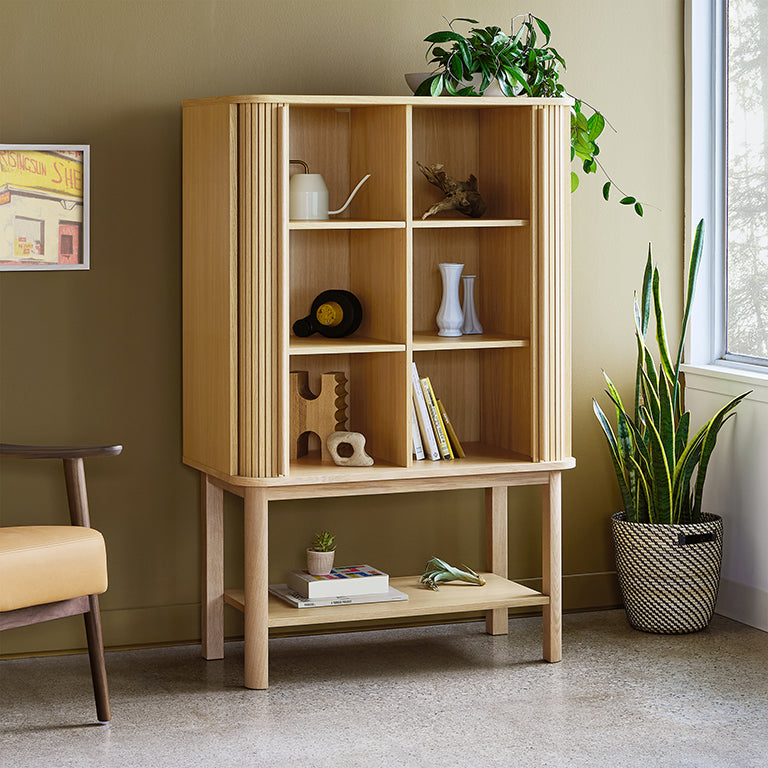 Ledger Tall Cabinet – Alt Haus Interior Design