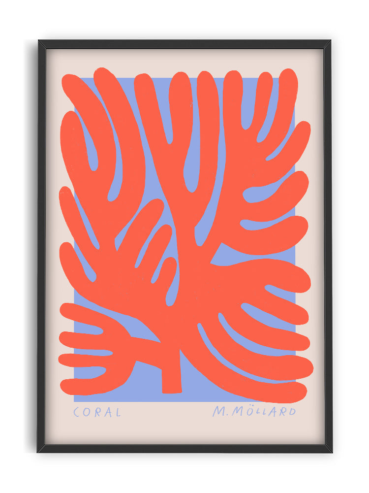 Coral by Madelen Möllard Print