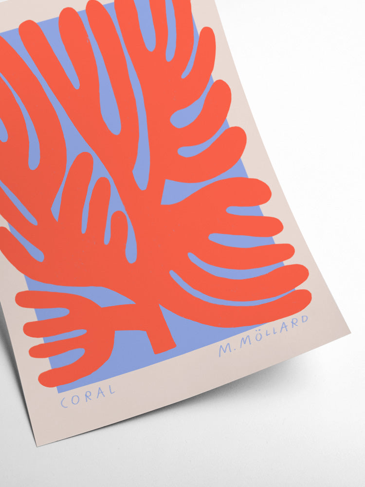 Coral by Madelen Möllard Print