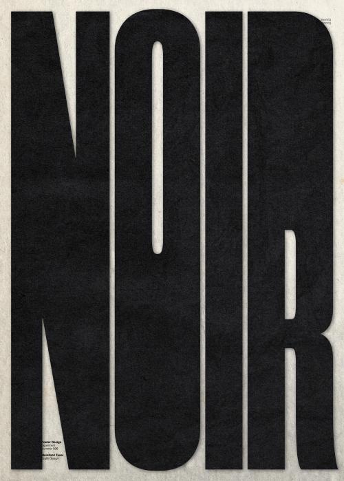 NOIR by Meindl Taxer Print