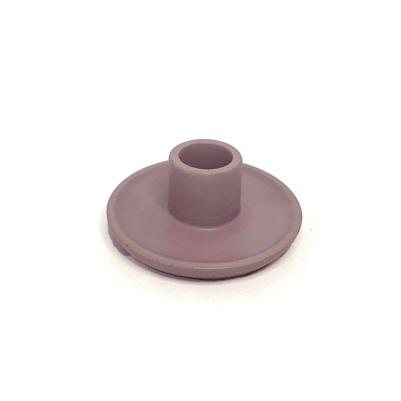 Mesa Taper Candlestick Holder - Lavender
