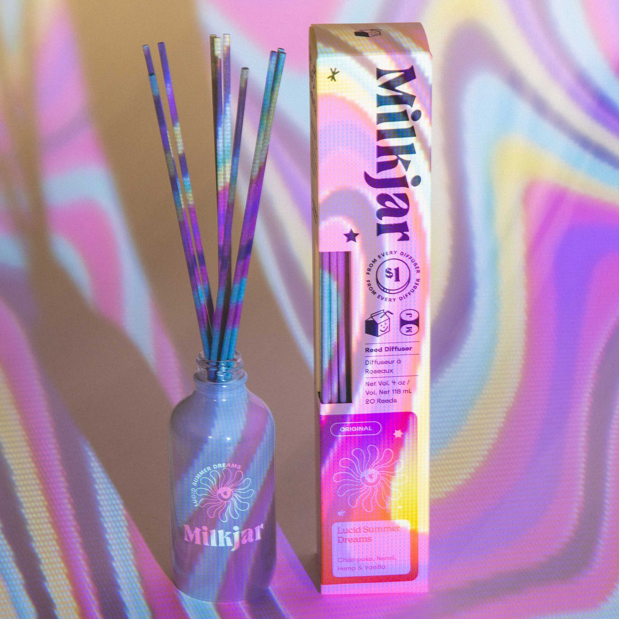 Lucid Summer Dreams 4oz Reed Diffuser