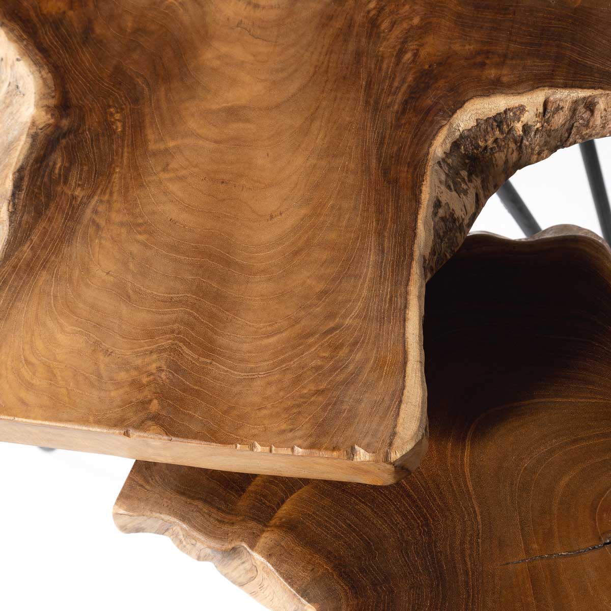 Natura Hairpin Nesting Table - L