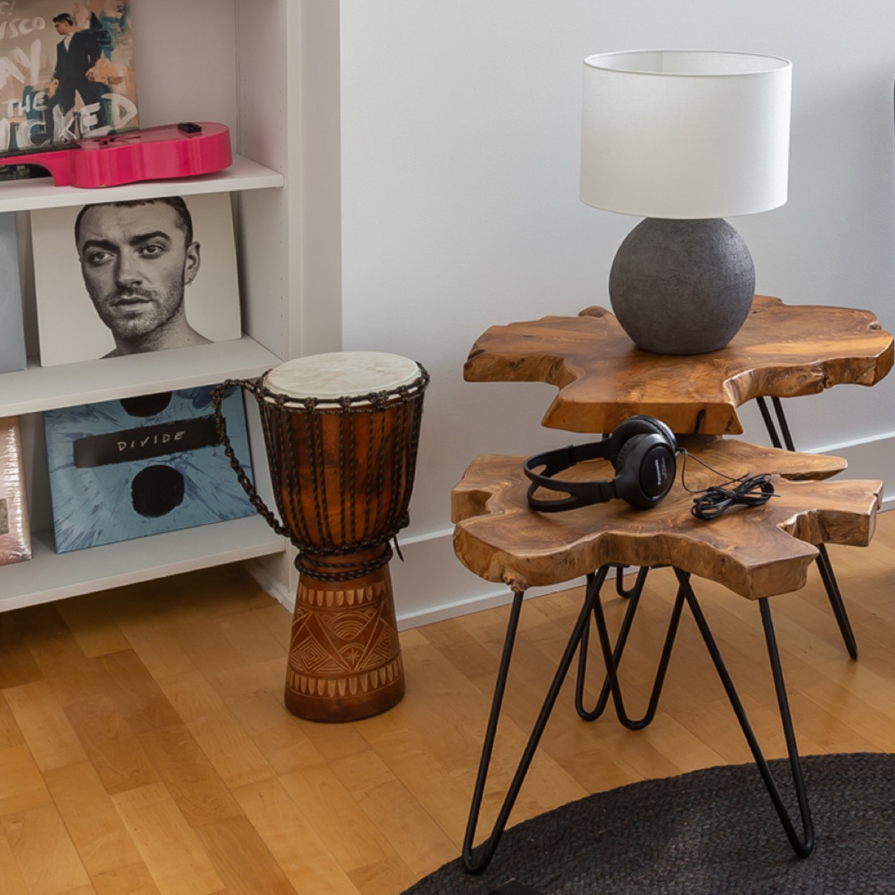 Natura Hairpin Nesting Table - S