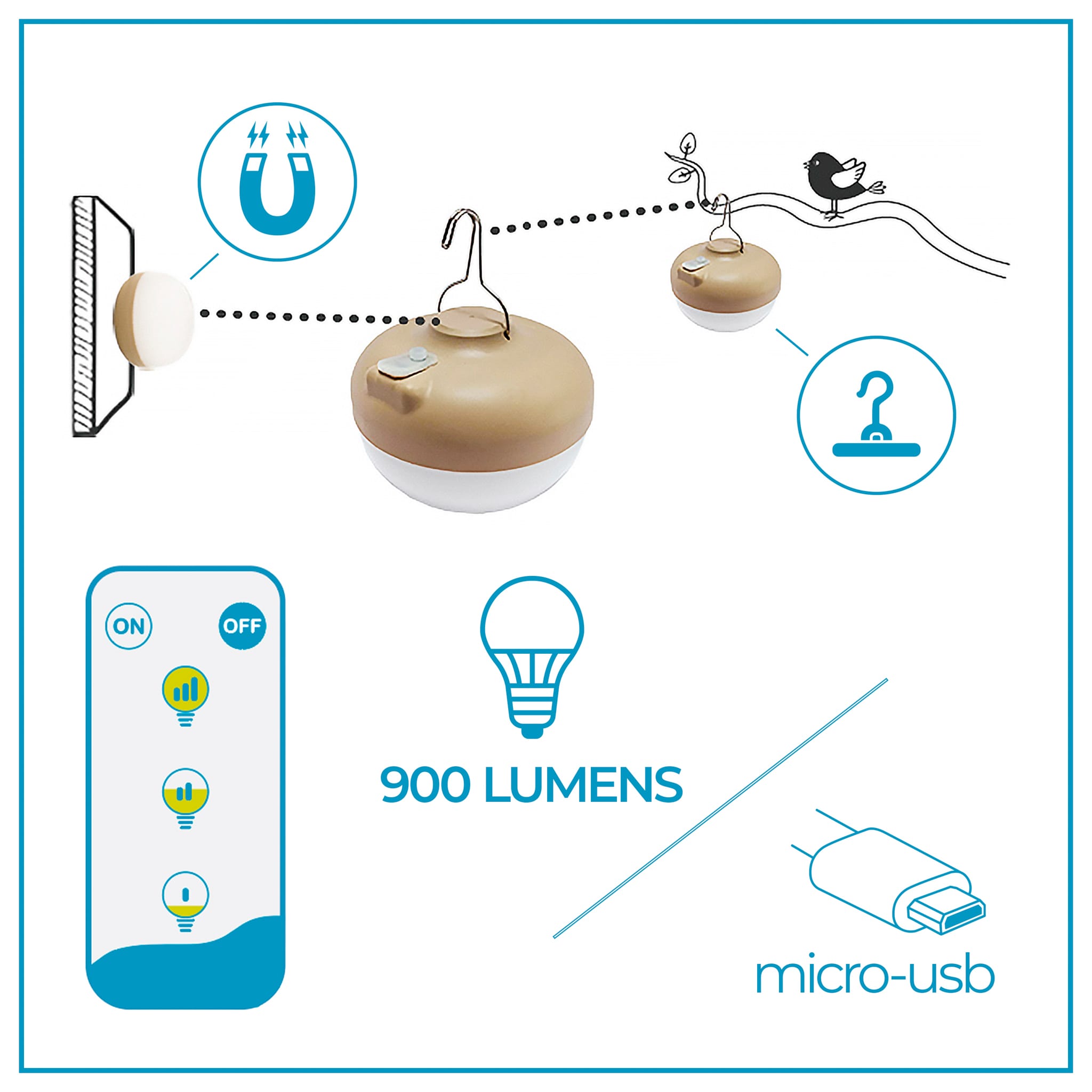 Okinawa<br> Solar-charged Lantern