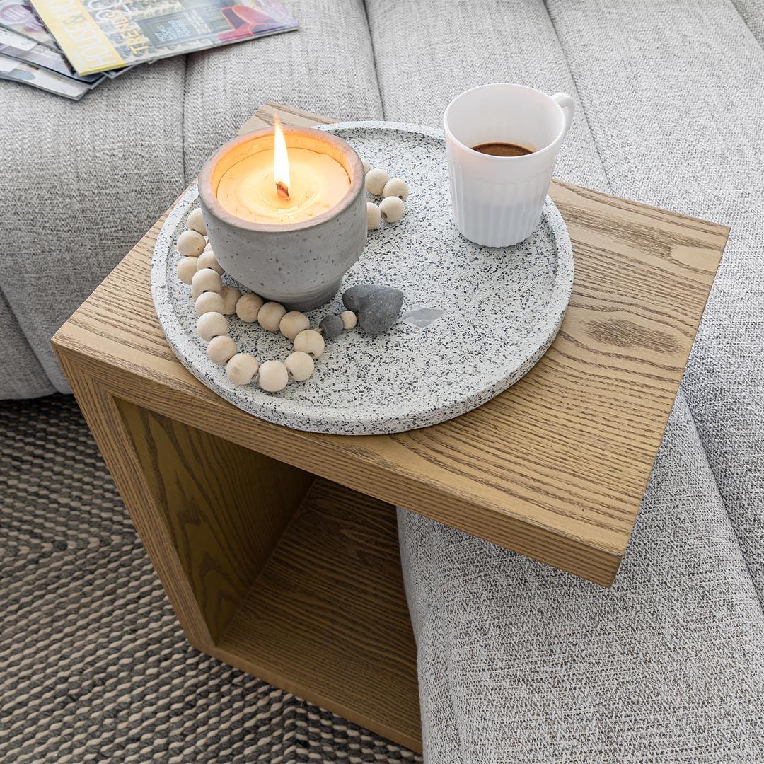 Oscar C Table - Light Oak