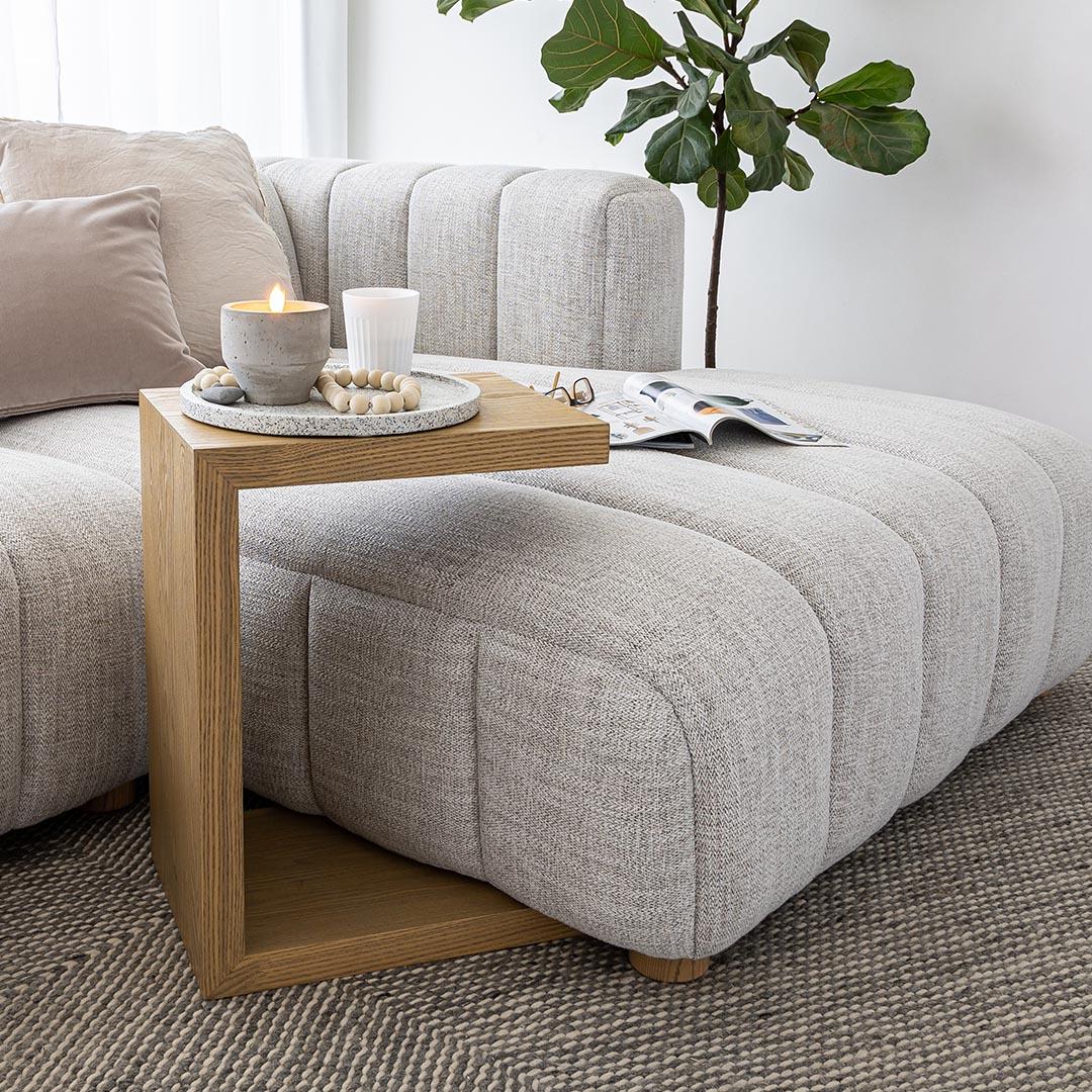 Oscar C Table - Light Oak