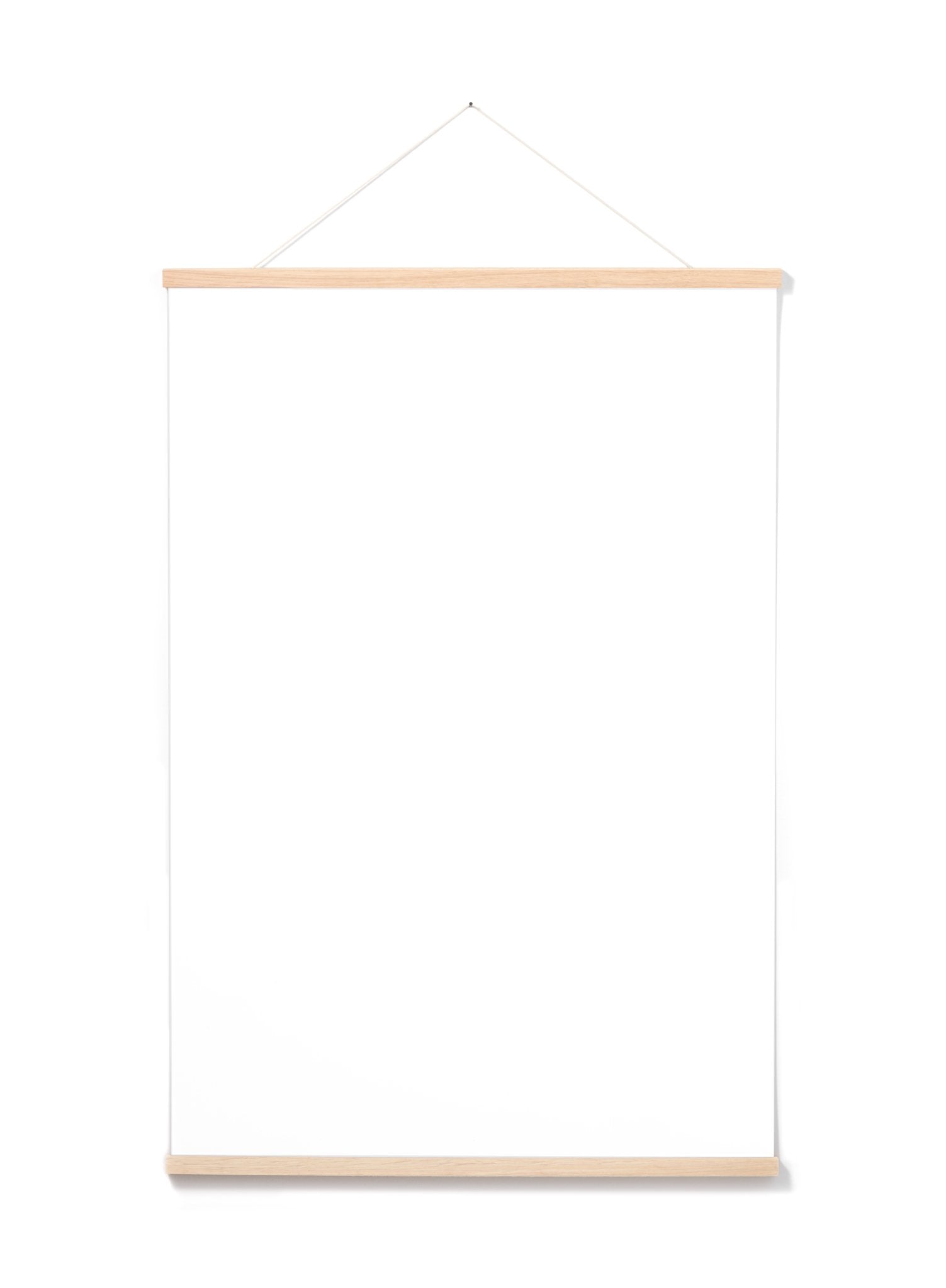 Solid Oak Poster Hanger, 24 in | 61 cm