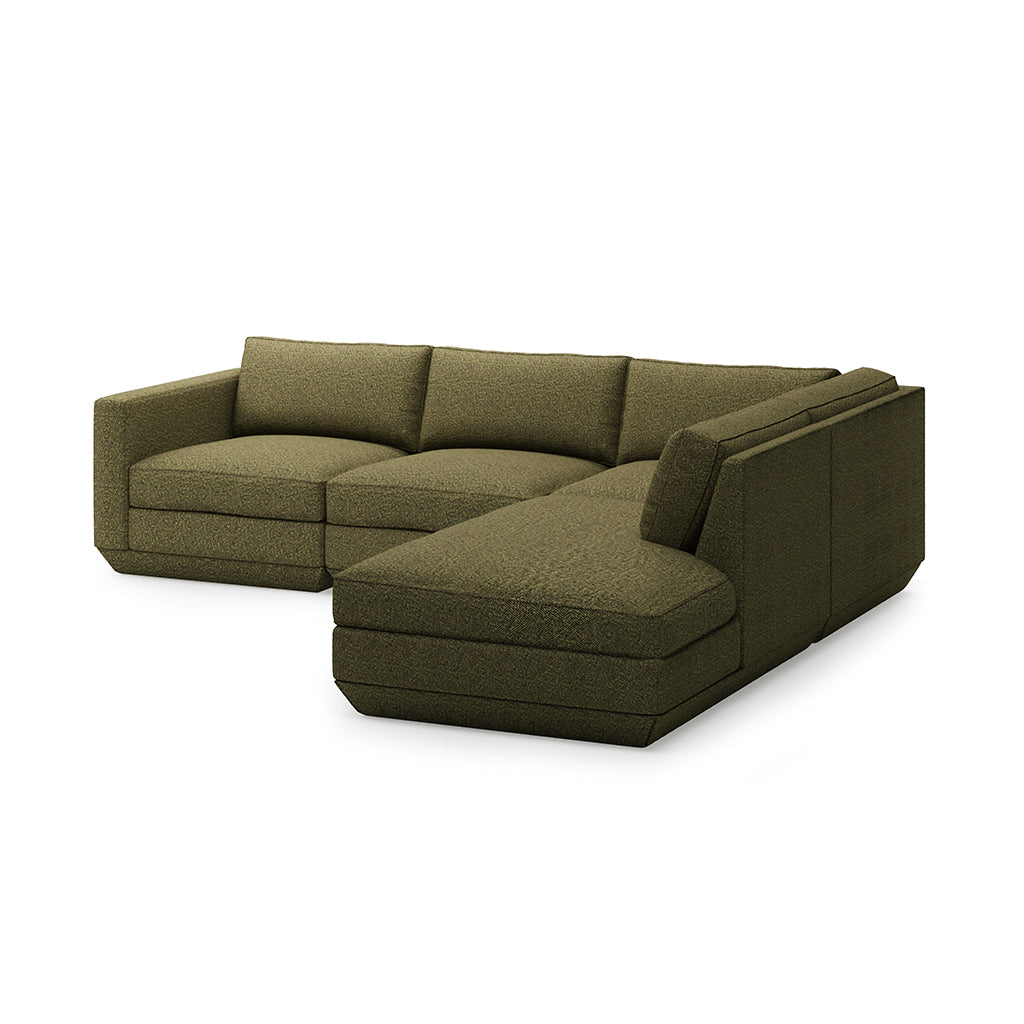 Podium Modular 4PC Lounge Sectional A