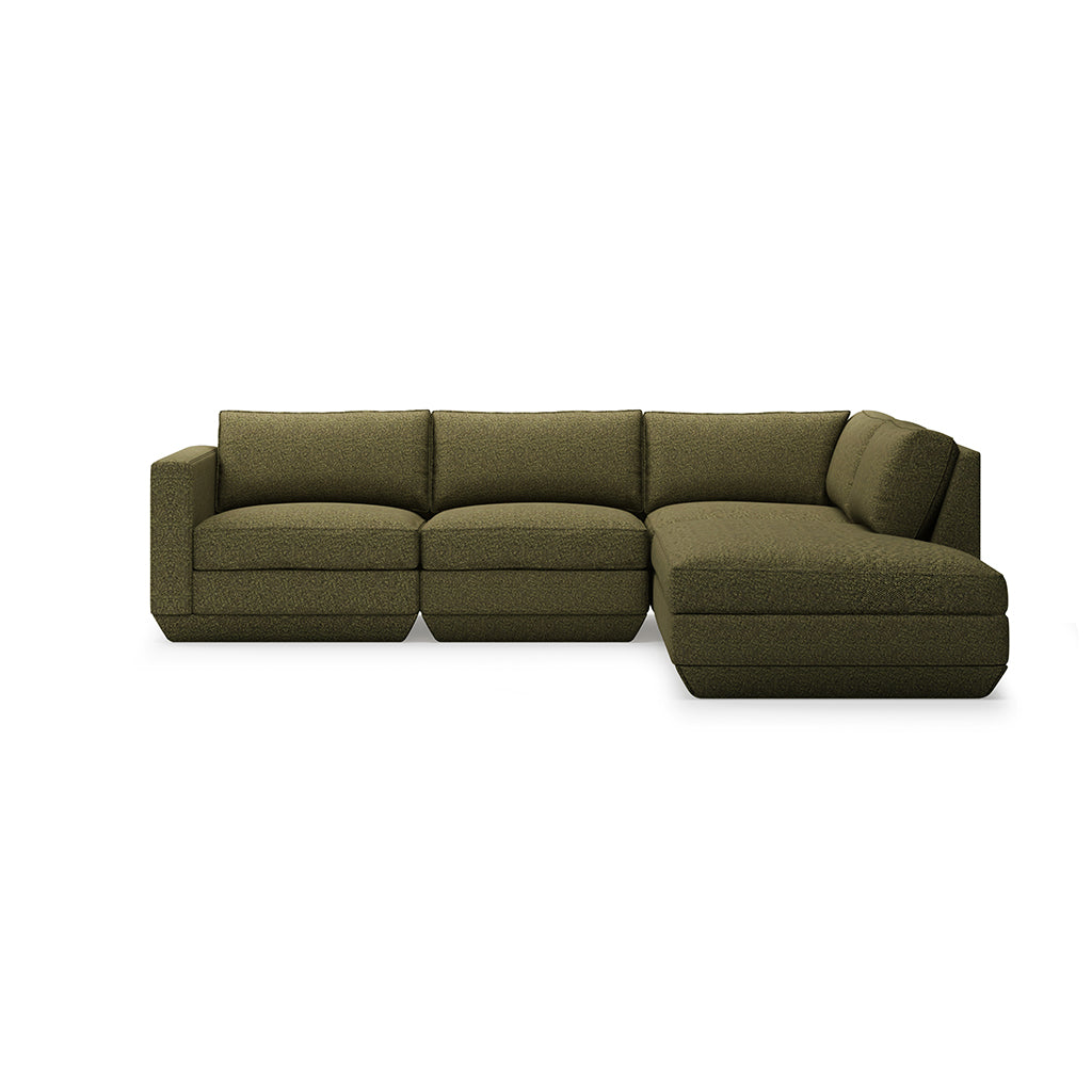 Podium Modular 4PC Lounge Sectional A