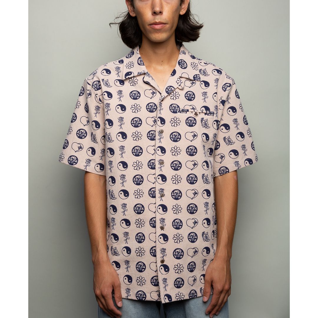 Louis Button Down- Pink