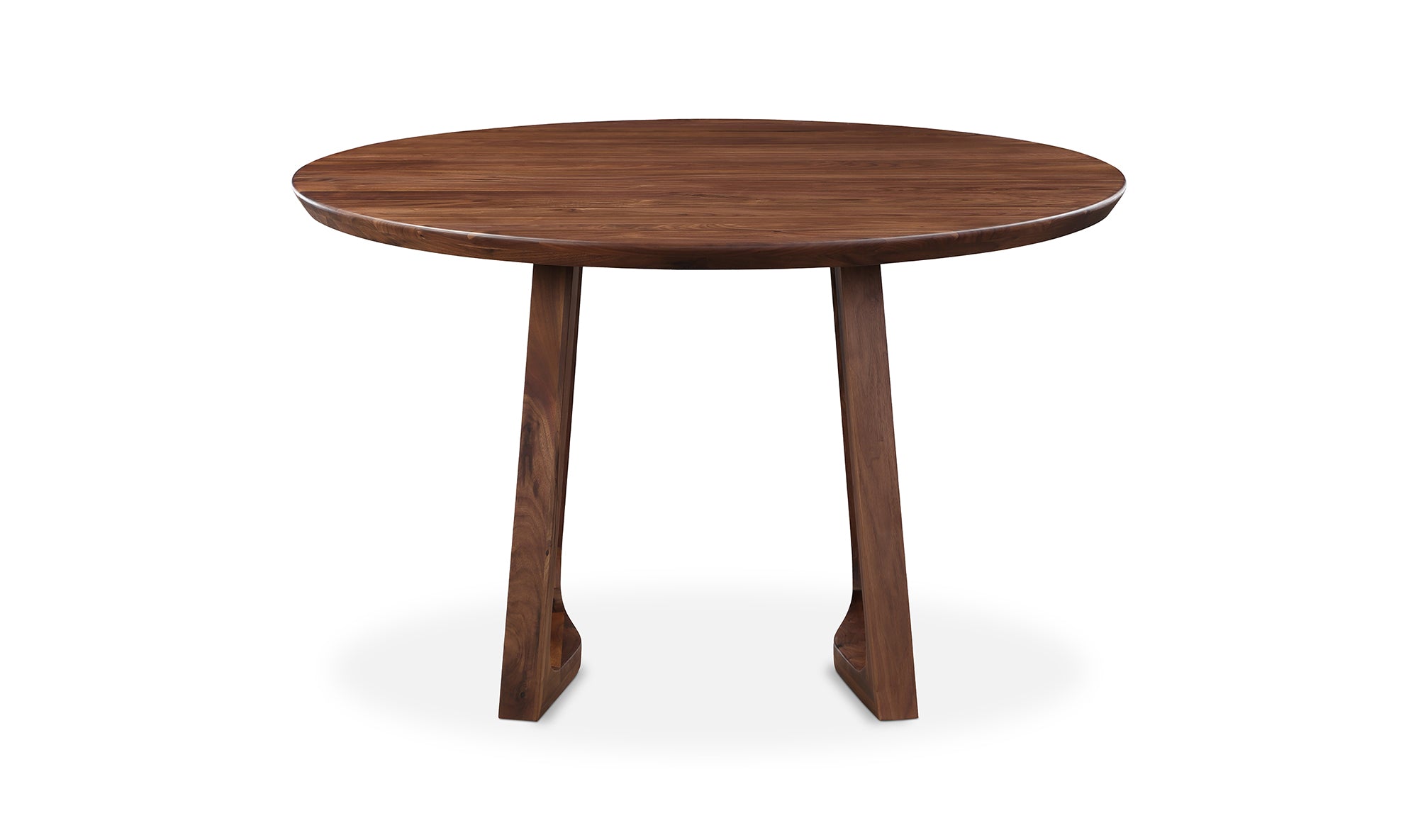 Silas Round Dining Table- Walnut