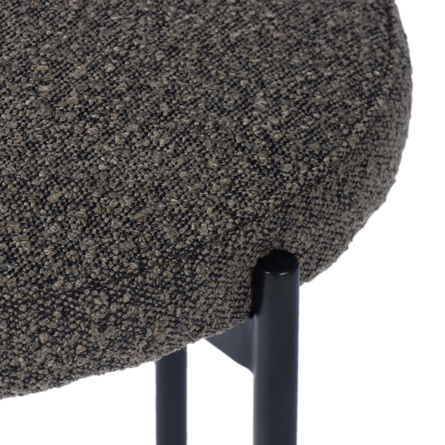 Cleo Dining Chair | Brown Boucle
