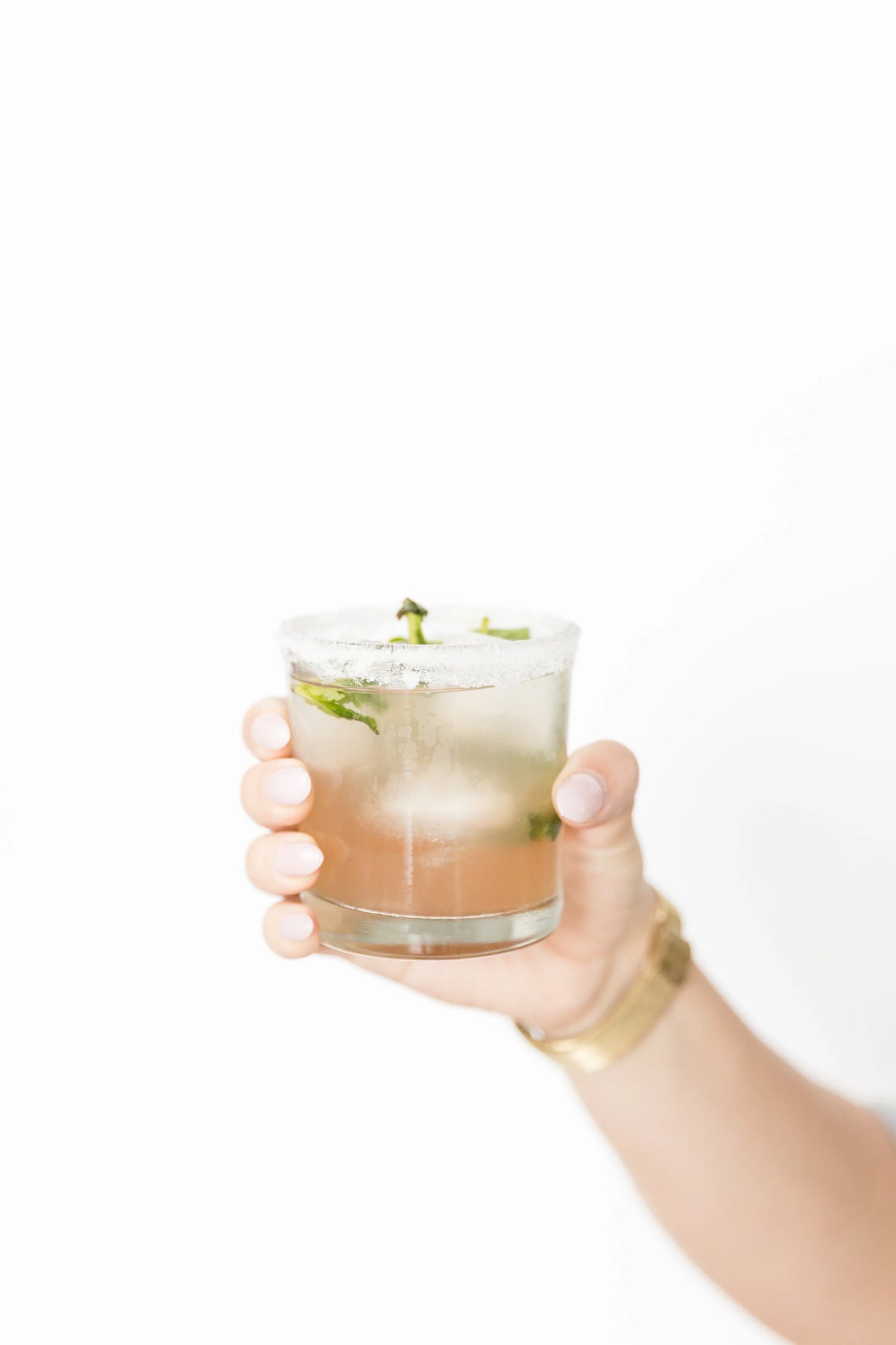 Grapefruit, Honey + Rosemary Mixer