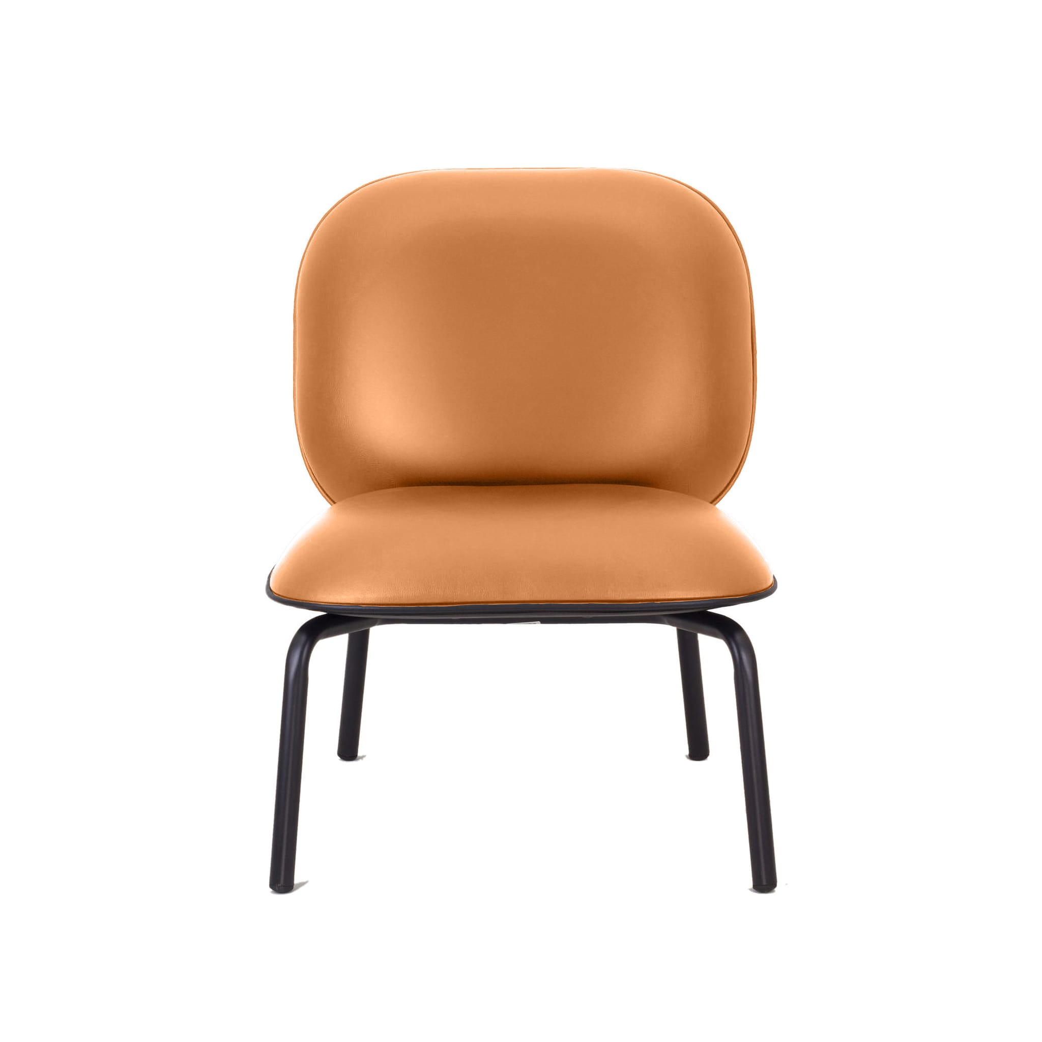 Tasca Lounge Chair & Ottoman<br> Eco Leather Fabric<br> Indoor Use