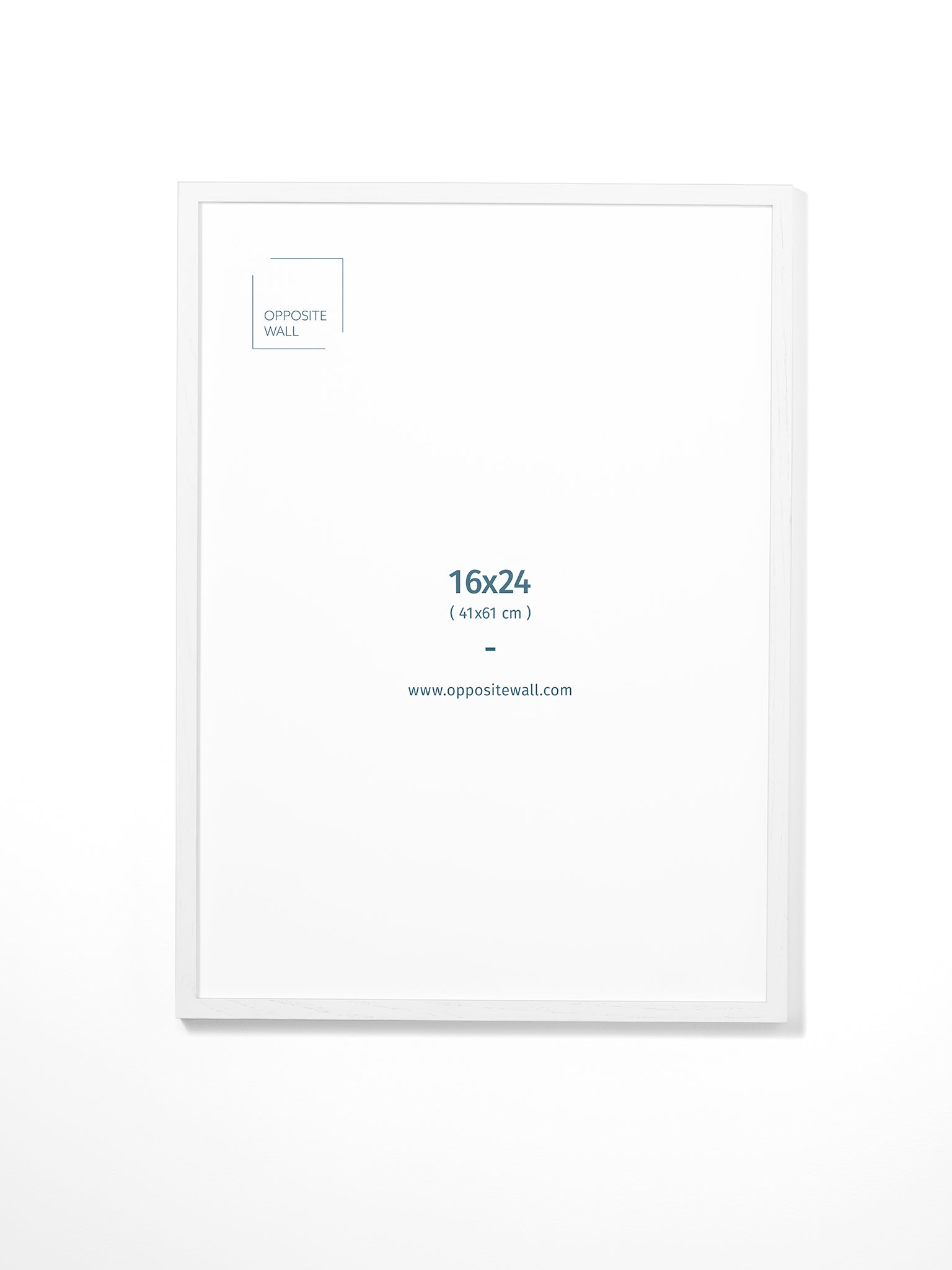 White Oak Frame, 16x24 in | 41x61 cm