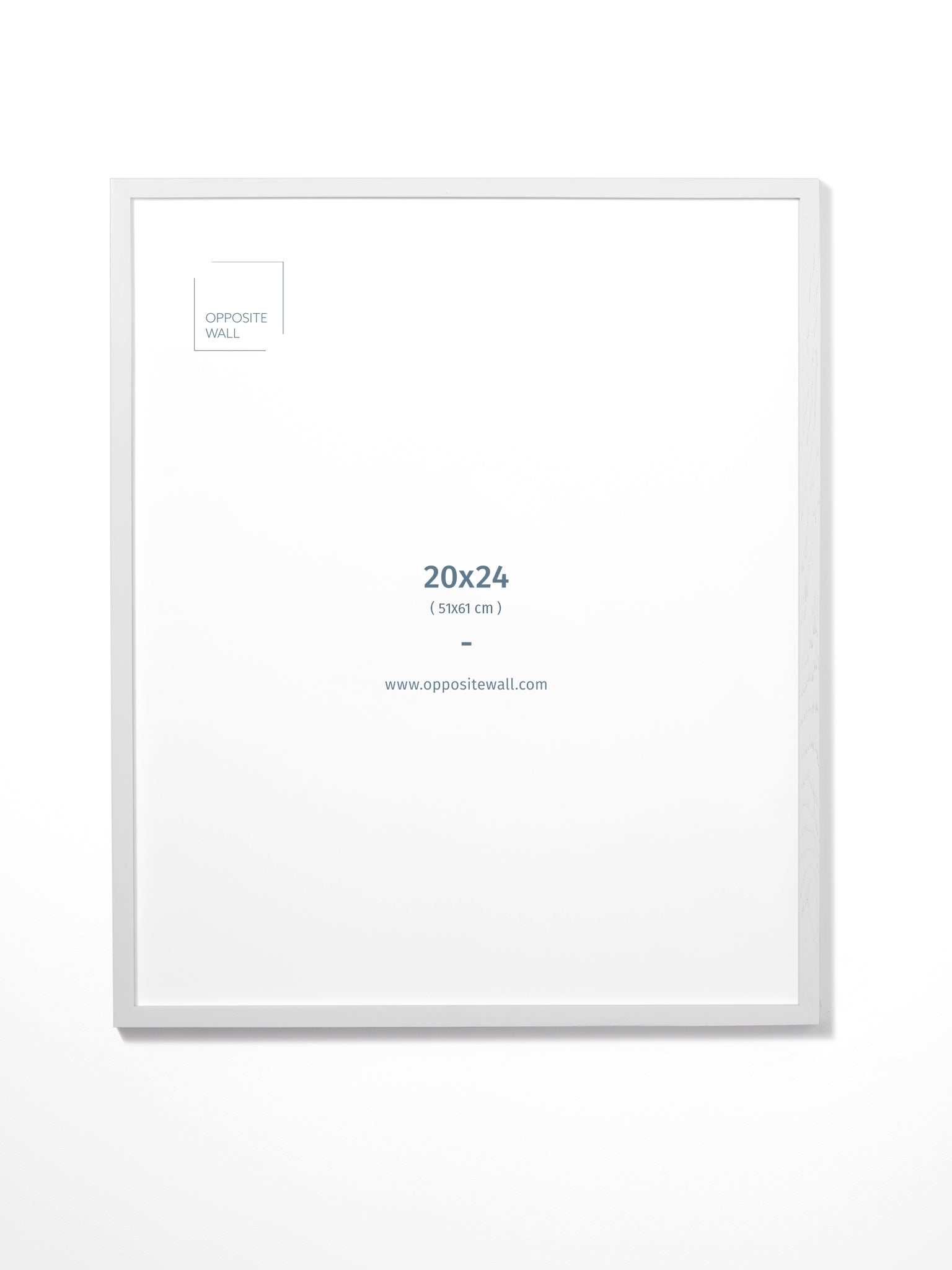 White Oak Frame, 20x24 in | 51x61 cm