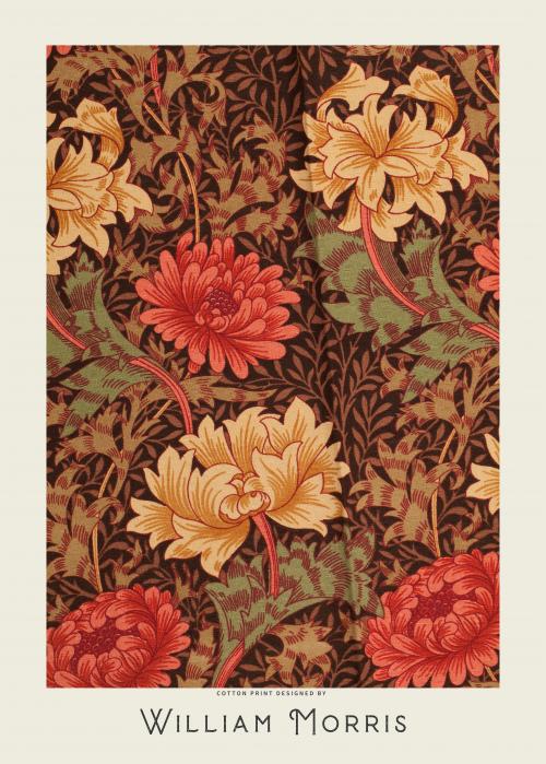Cotton Art by William Morris Print
