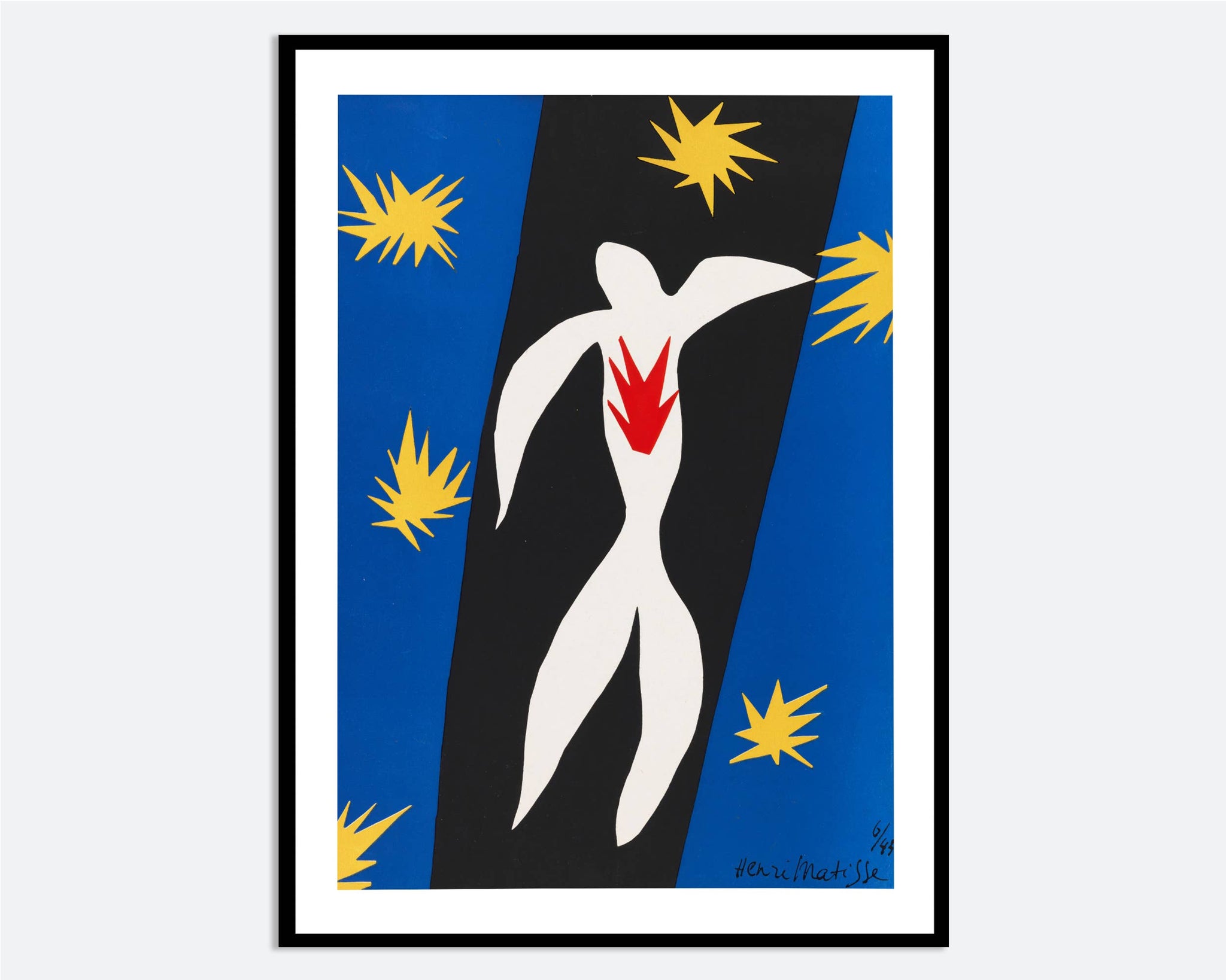 La Chute d'Icare 1943 | Henri Matisse