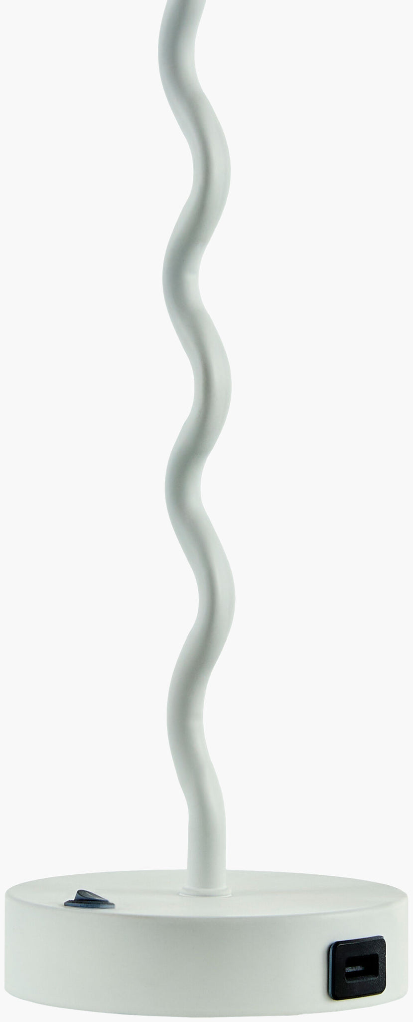 White Begonia Table Lamp | Set of 2