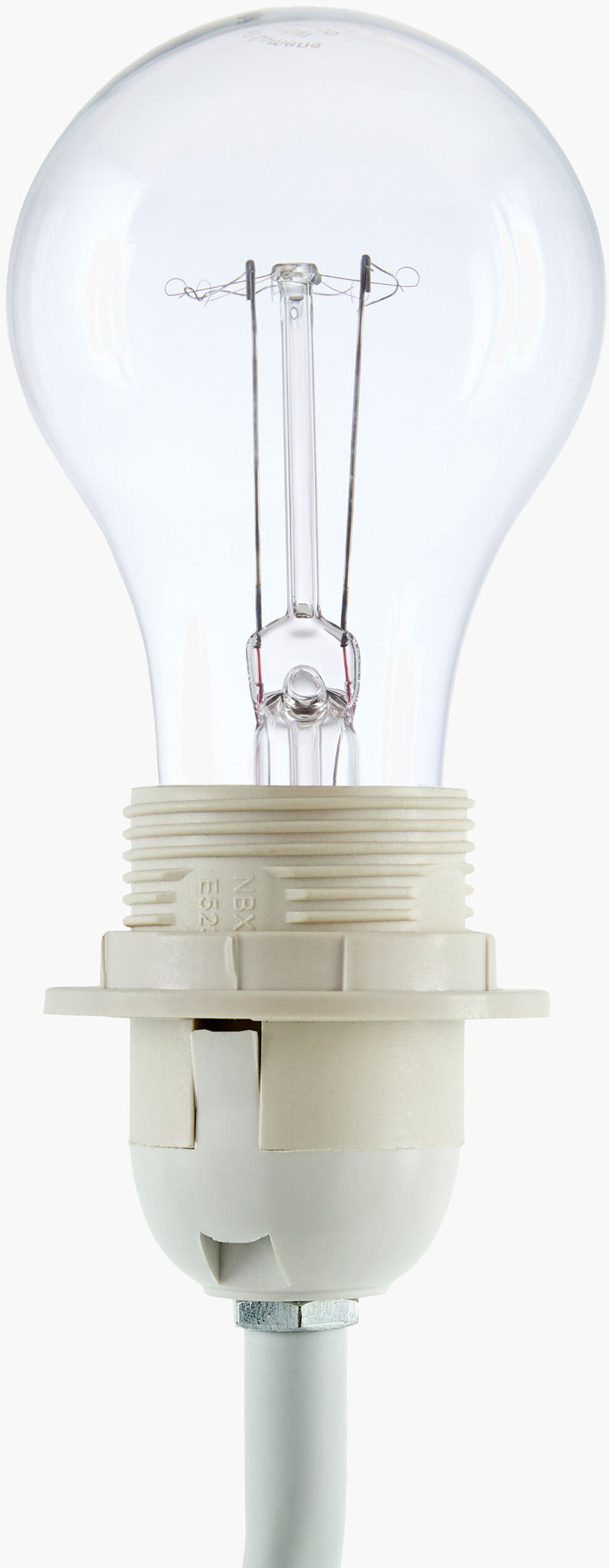 White Begonia Table Lamp | Set of 2