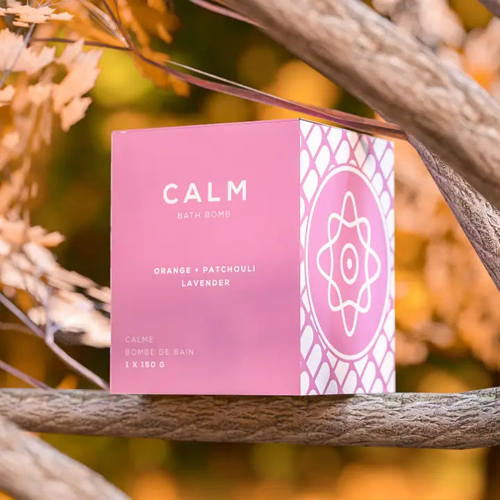 Bare Skin Bar Bath Bomb | CALM