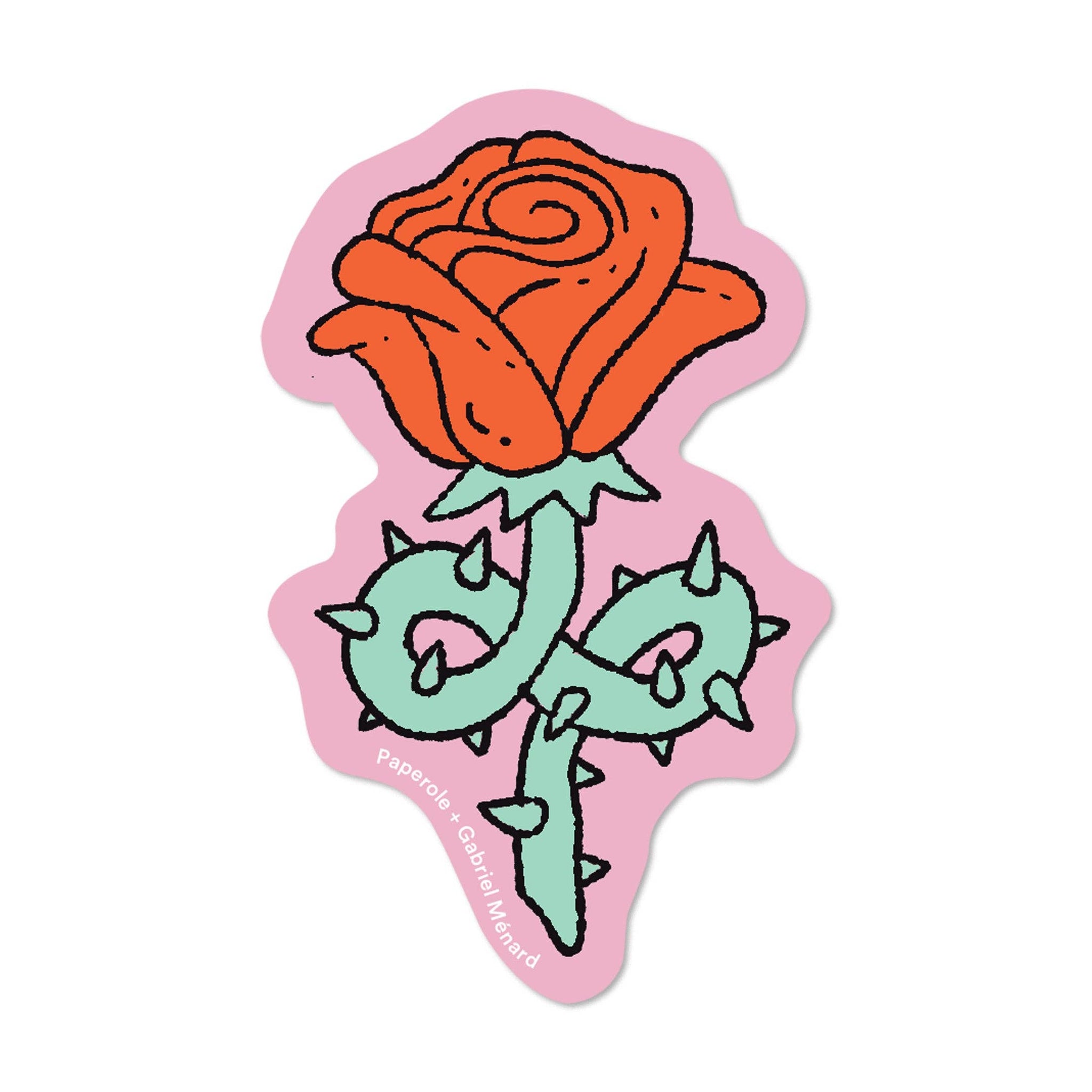 Rose | Bumper Sticker – Alt Haus Interior Design