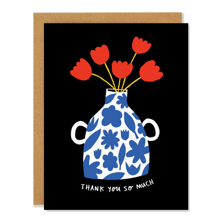 Thank You Vase Card