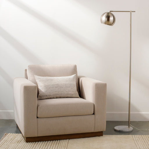 Hartford Floor Lamp | Nickel