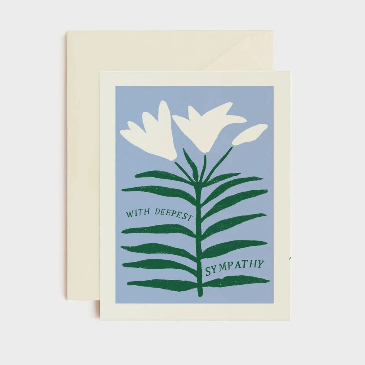 Sympathy Lilies Card