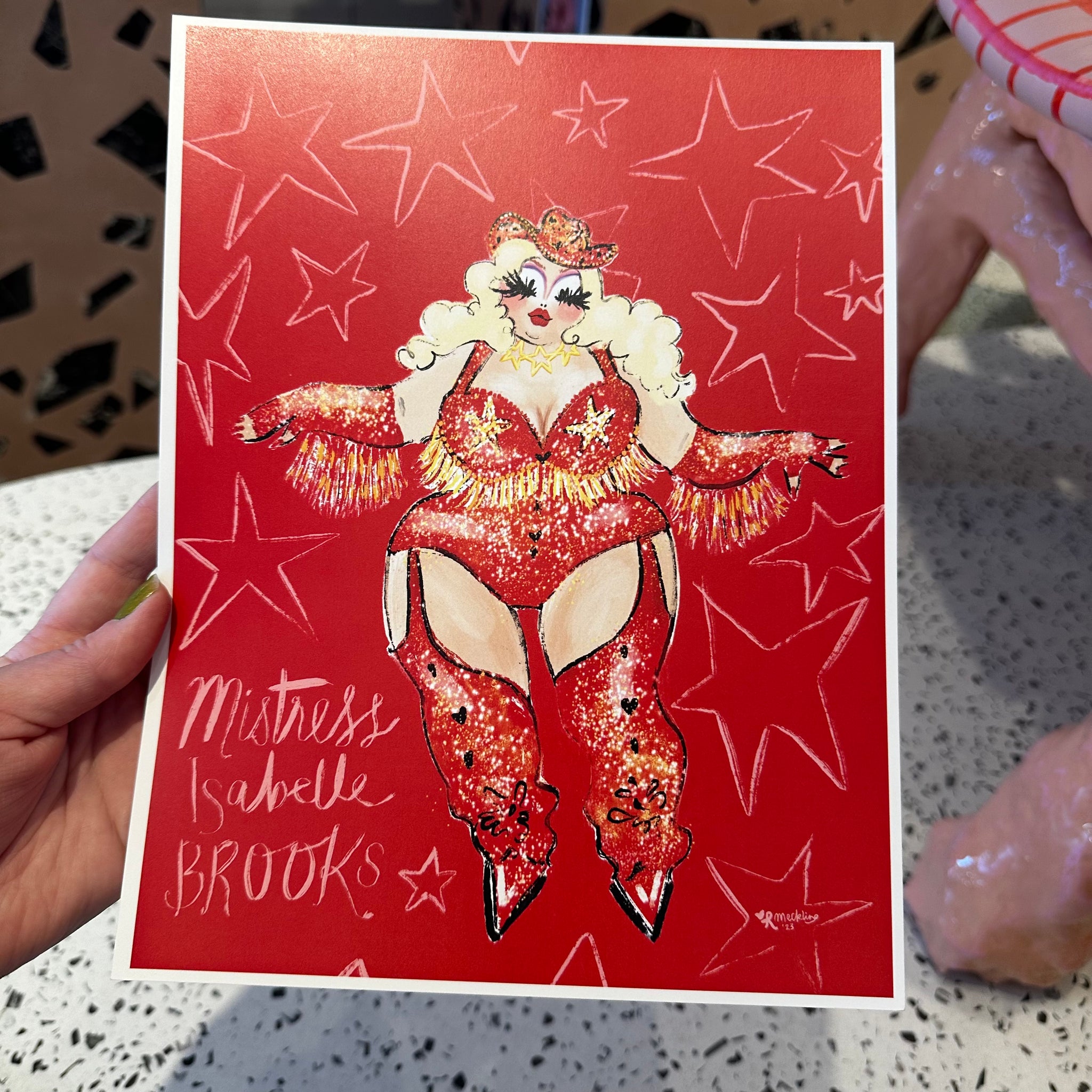 “Mistress Isabelle Brooks RPDR S15" Print - Rachael Meckling