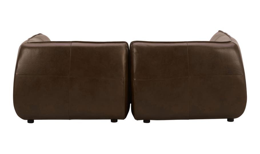 Zeppelin Modular Sectional - Toasted Hickory Leather