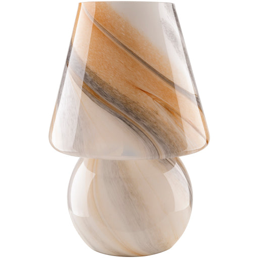 Lefkada Table Lamp | Brown Marble