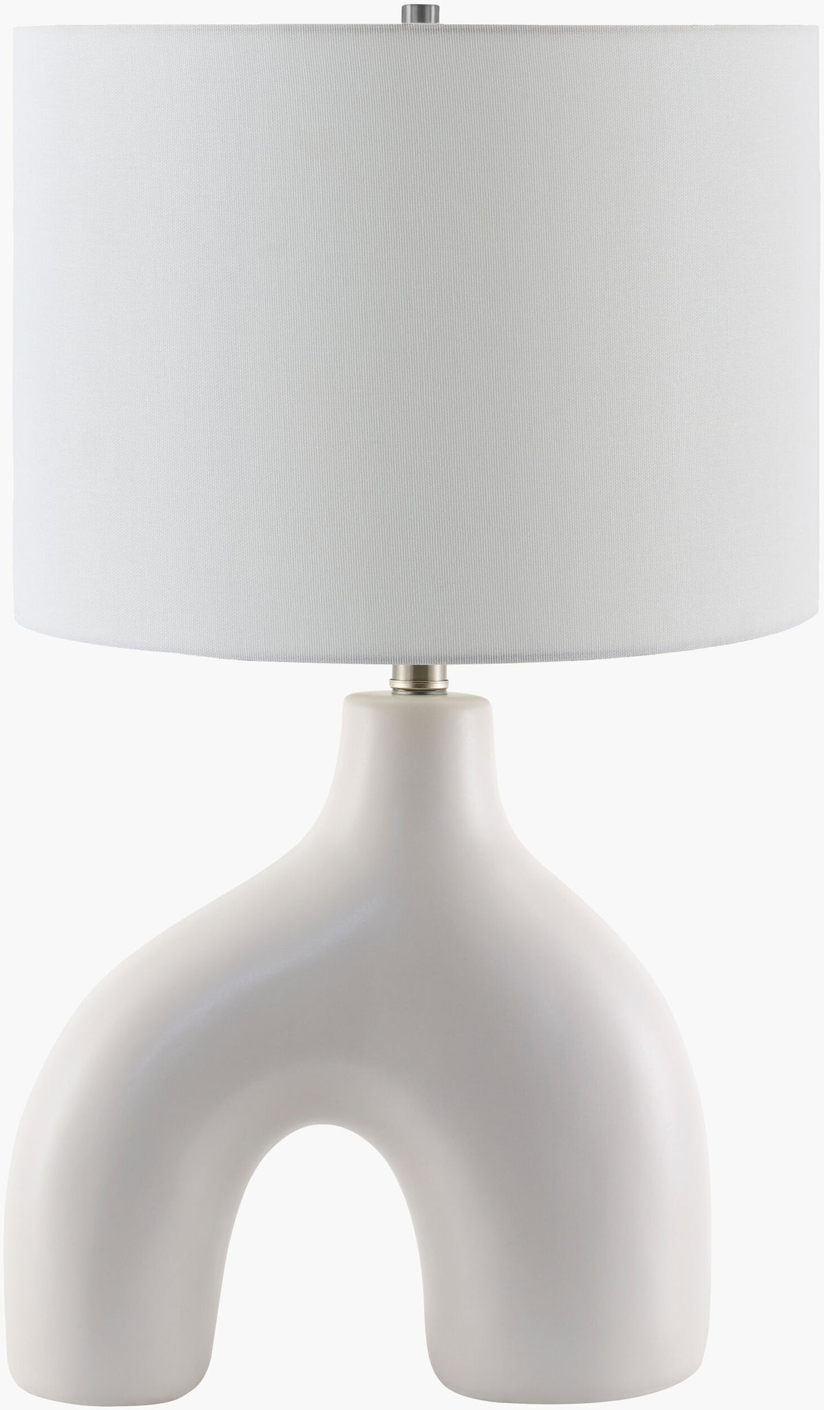 White Solara Table Lamp | Arch