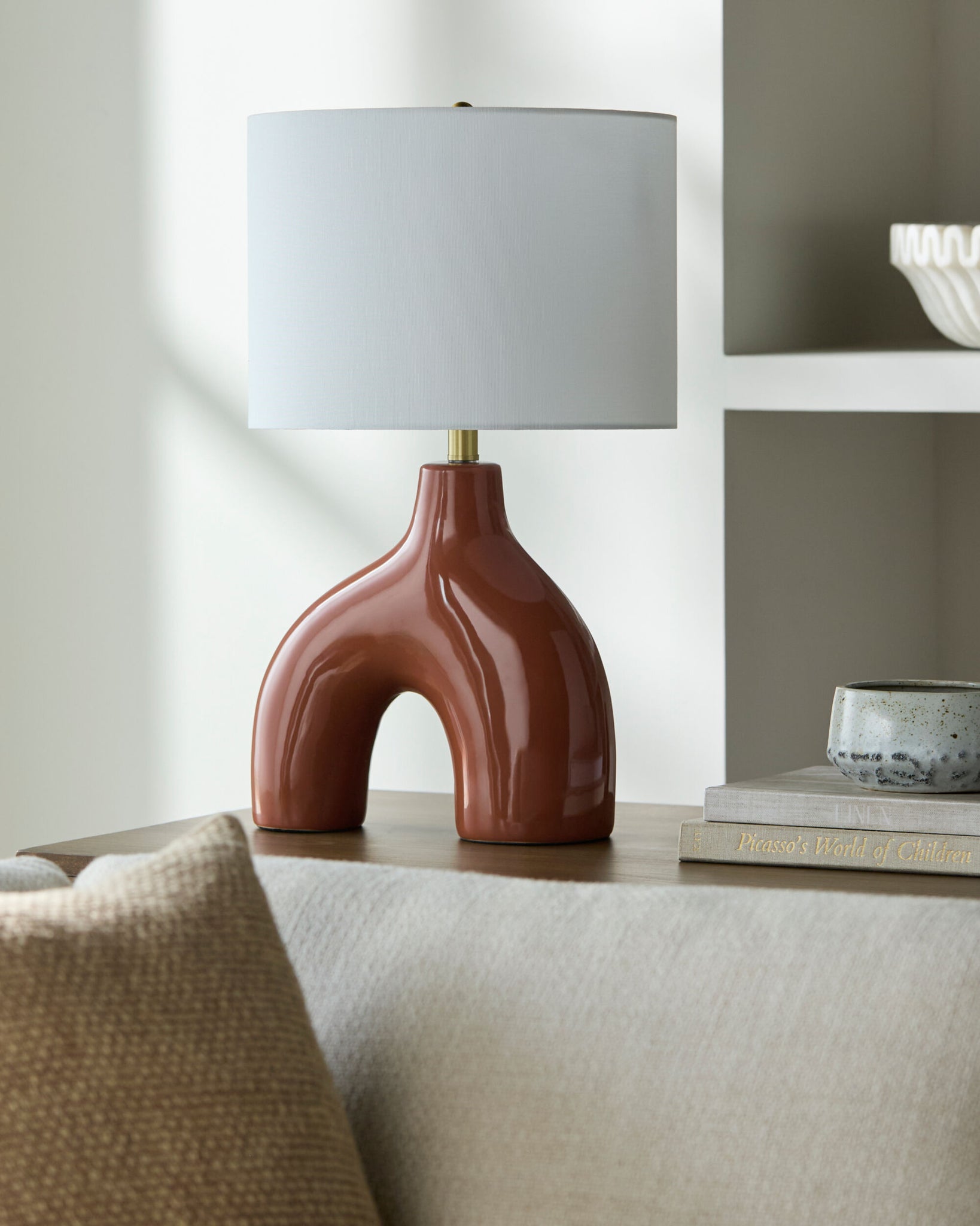 Red Solara Table Lamp | Arch
