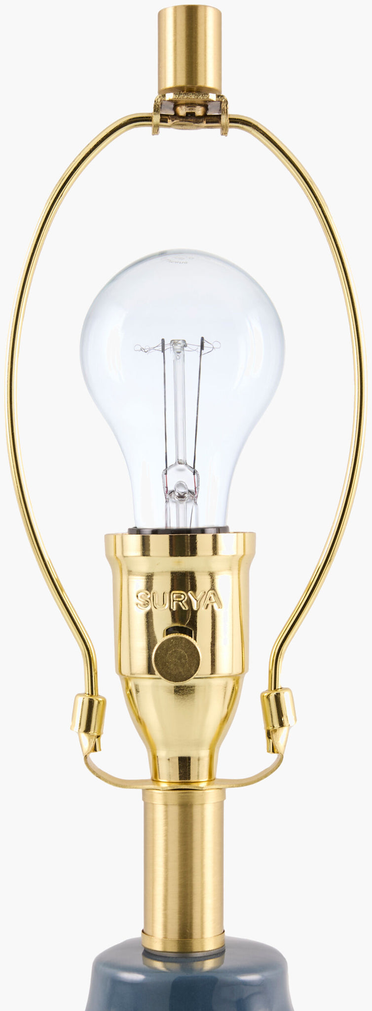 Navy Solara Table Lamp | Circle