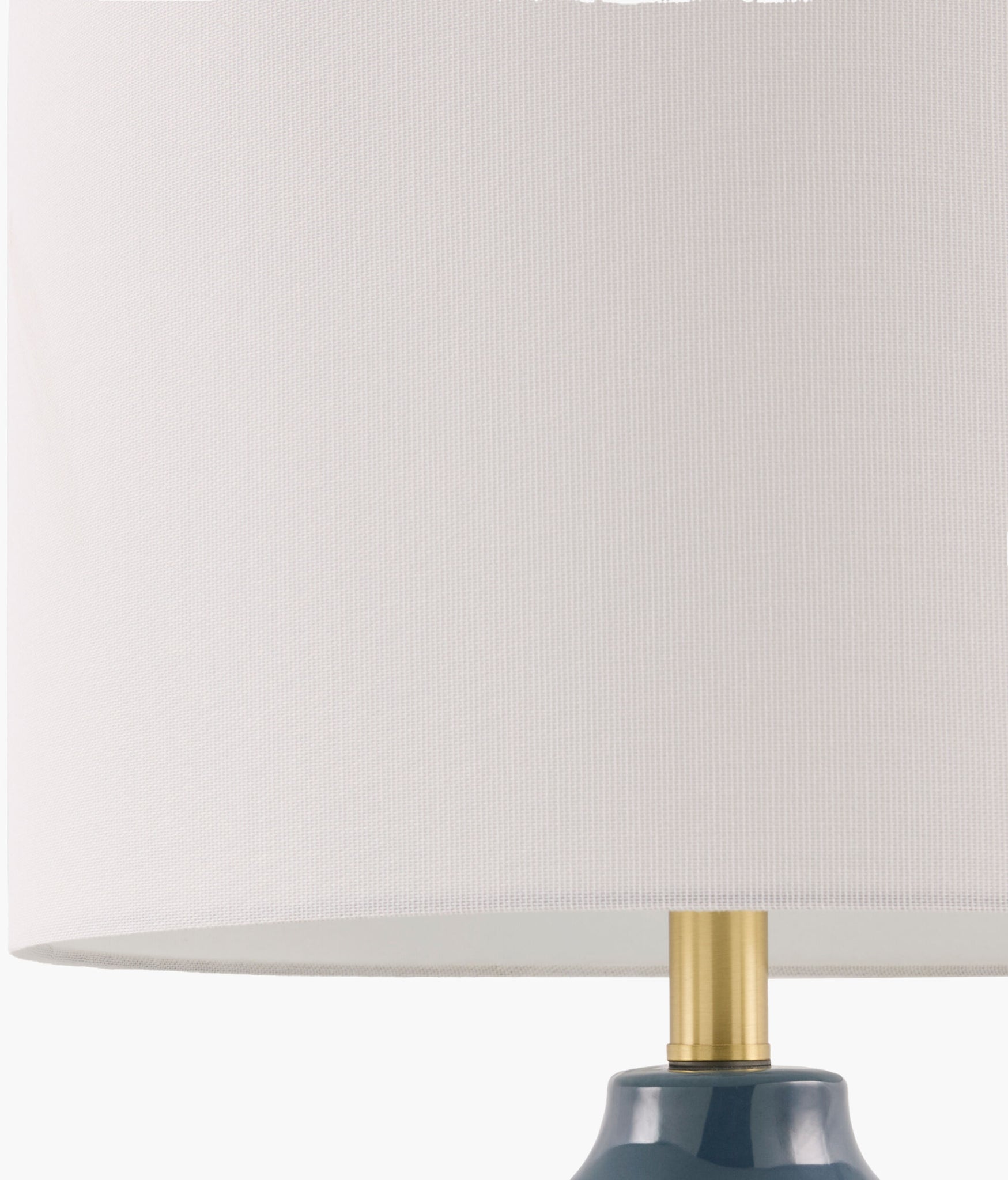 Navy Solara Table Lamp | Circle