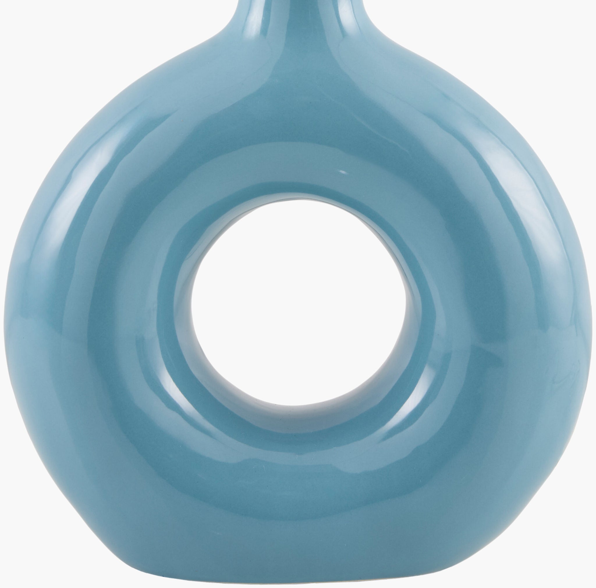 Blue Solara Table Lamp | Circle