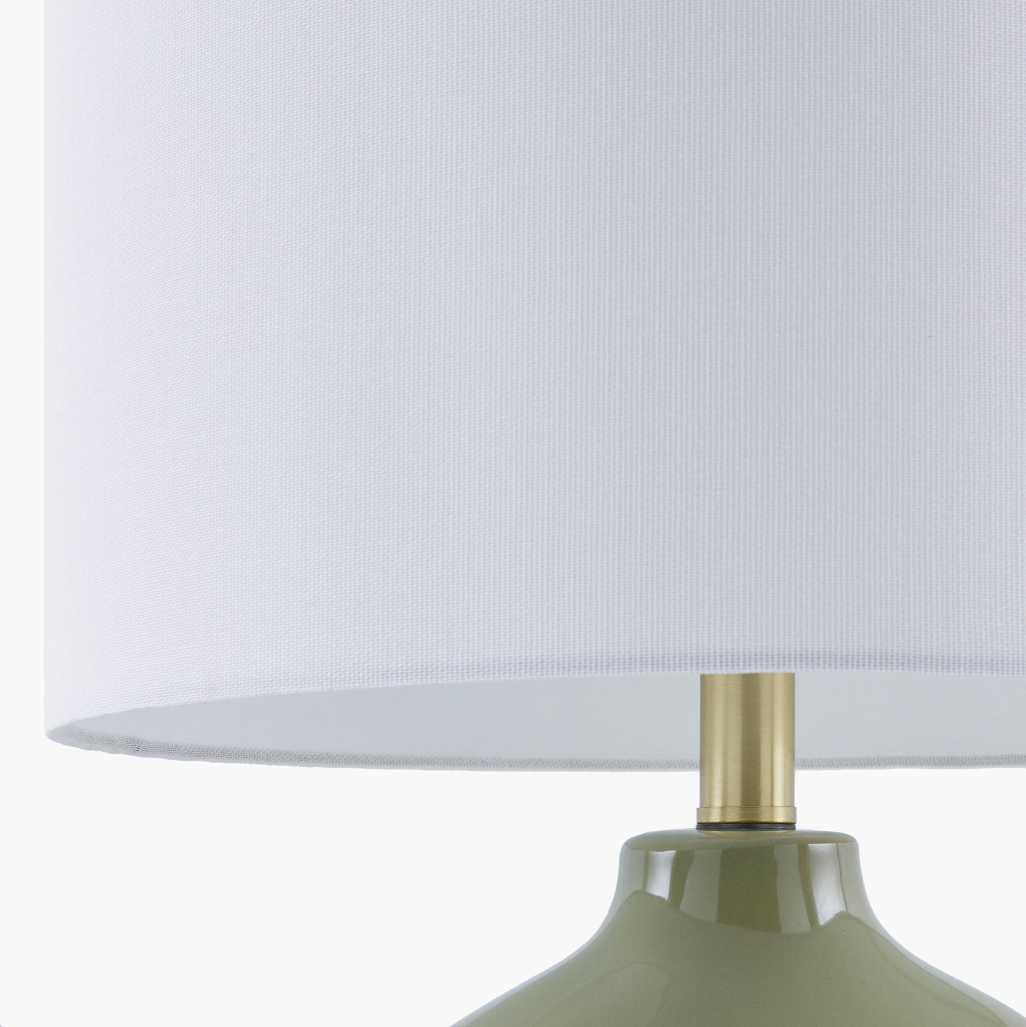 Green Solara Table Lamp | Circle